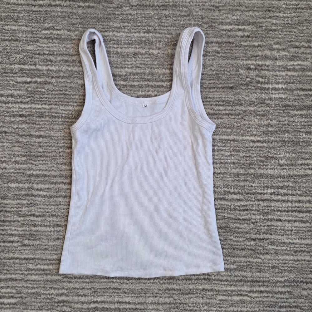 white tank top, women’s XS